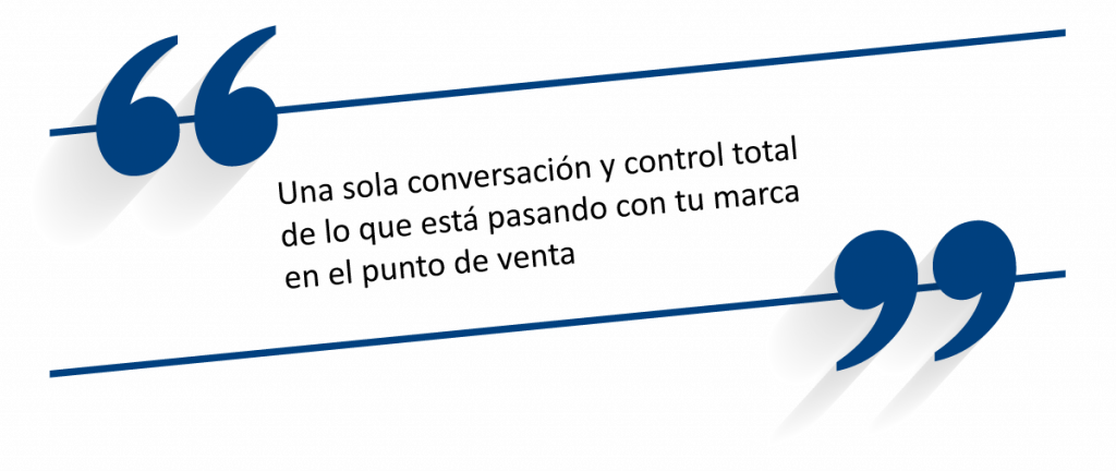 Control total con tu marca en el punto de venta